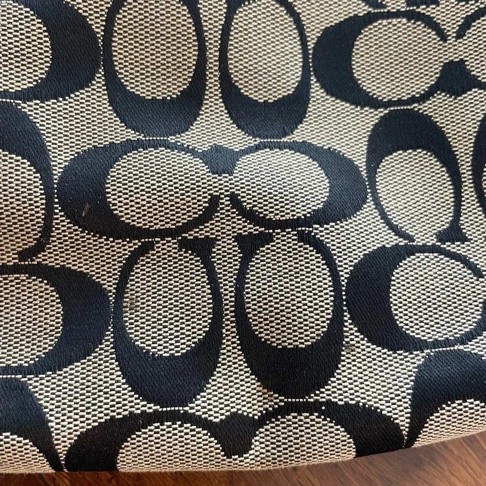Coach Classic Block Logo Print Crossbody Bag - Picture 9 of 10